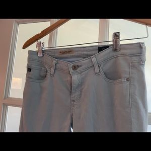 AG the leggings ankle skinny jeans. Light blue size 27
